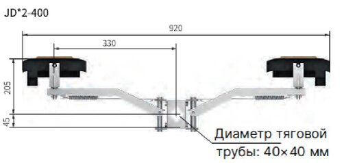 Токосъёмник NCC-200, NCC×2-200 Токосъёмник NCC-200, NCC×2-200