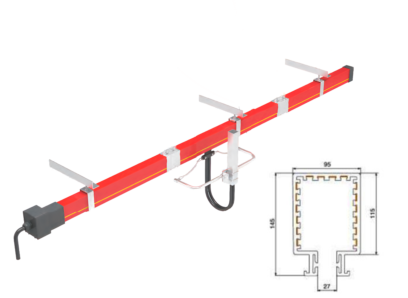 Троллейные шинопроводы Nante серии HFP52 35А-240А