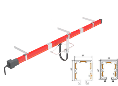 Троллейные шинопроводы Nante серии HFP52 35А-240А