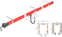 Троллейные шинопроводы Nante серии HFP52 35А-240А