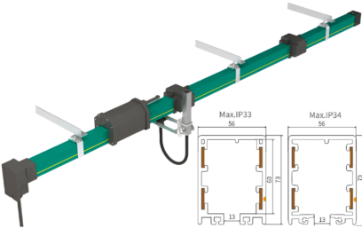 Троллейные шинопроводы Nante серии HFP56 35А-240А